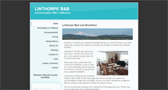 Desktop Screenshot of linthorpebandb.co.uk
